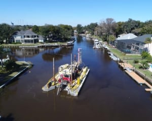 Jacksonville canal dredging
